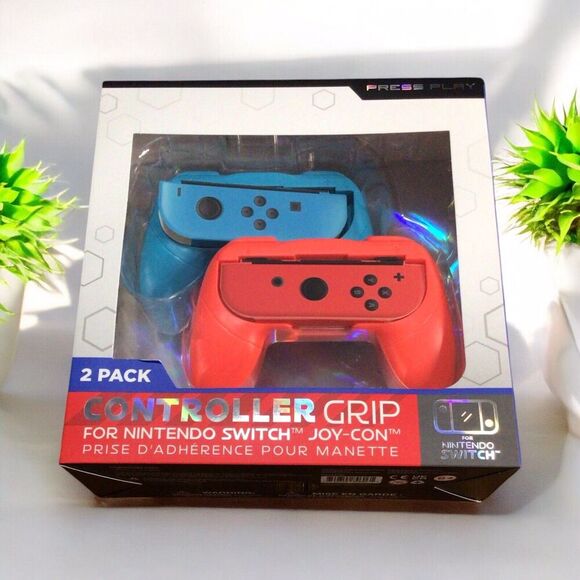 New 2 Pack Nintendo Switch Joy Con Controller Grips - Picture 1 of 4